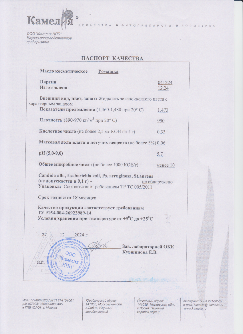 Паспорт №122024